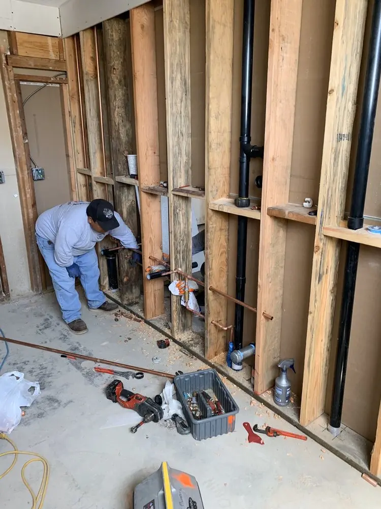 Commercial rough-in plumbing for Gas Line Repair in Jady Hill